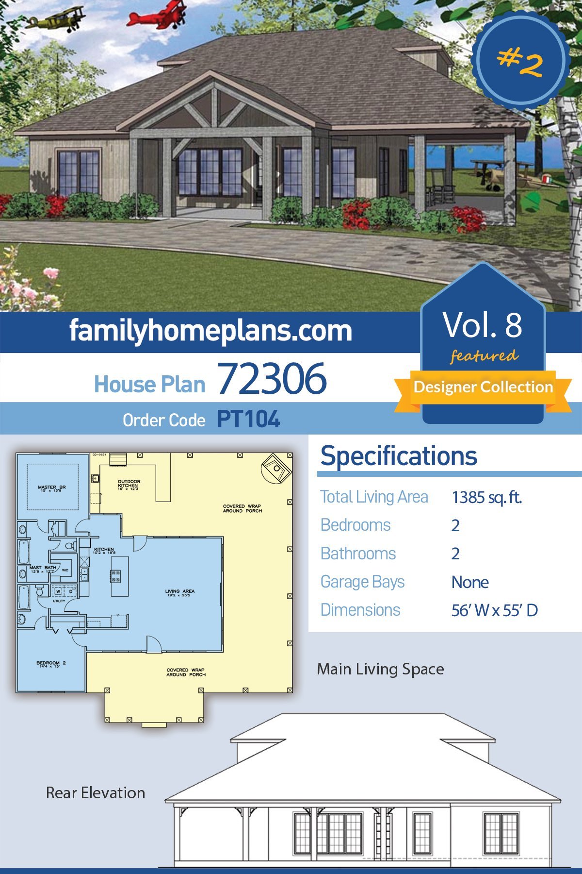 House Plan 72306
