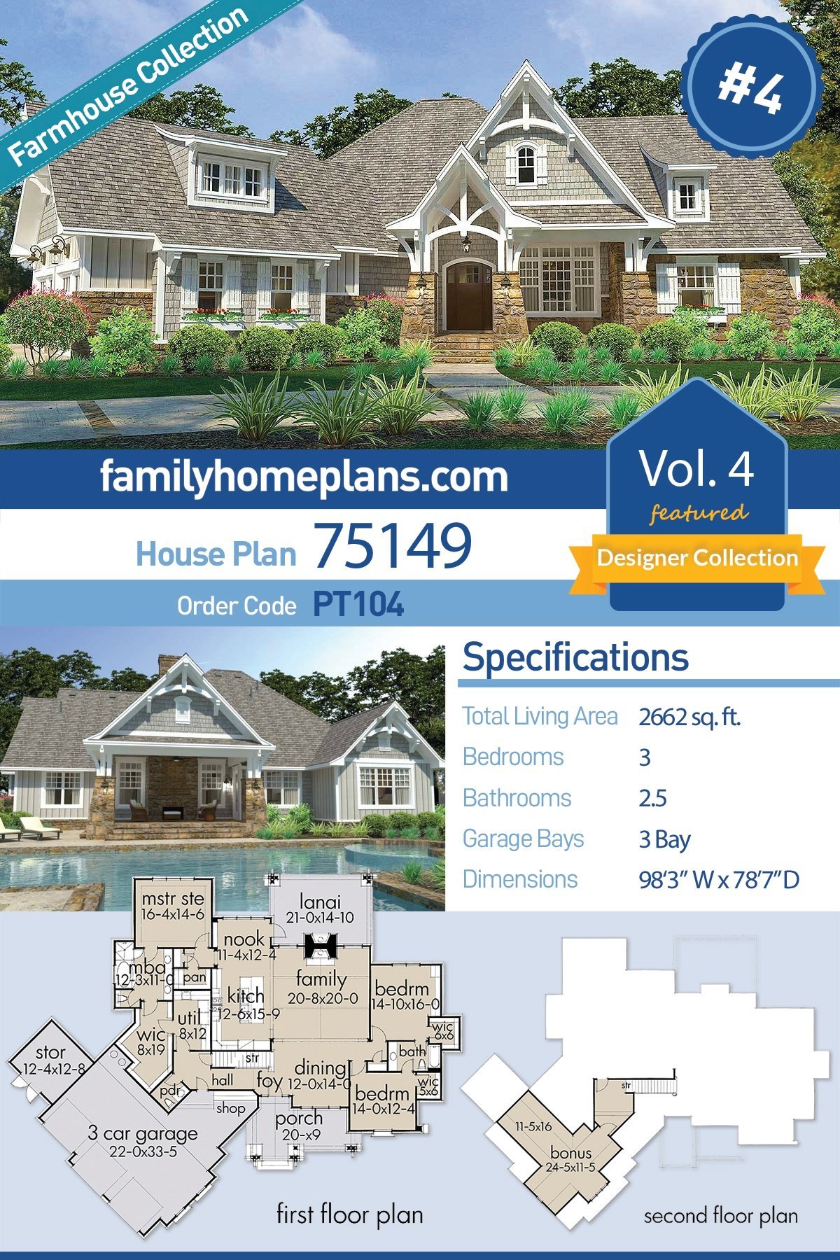 House Plan 75149