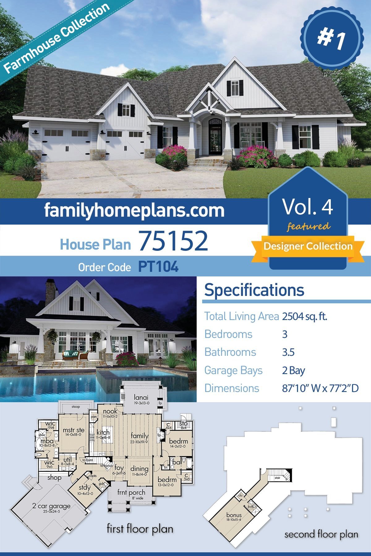 House Plan 75152