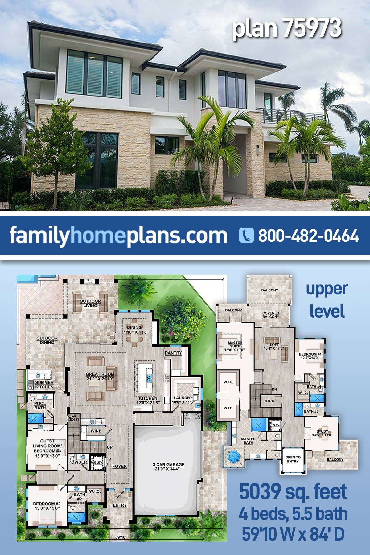 House Plan 75973