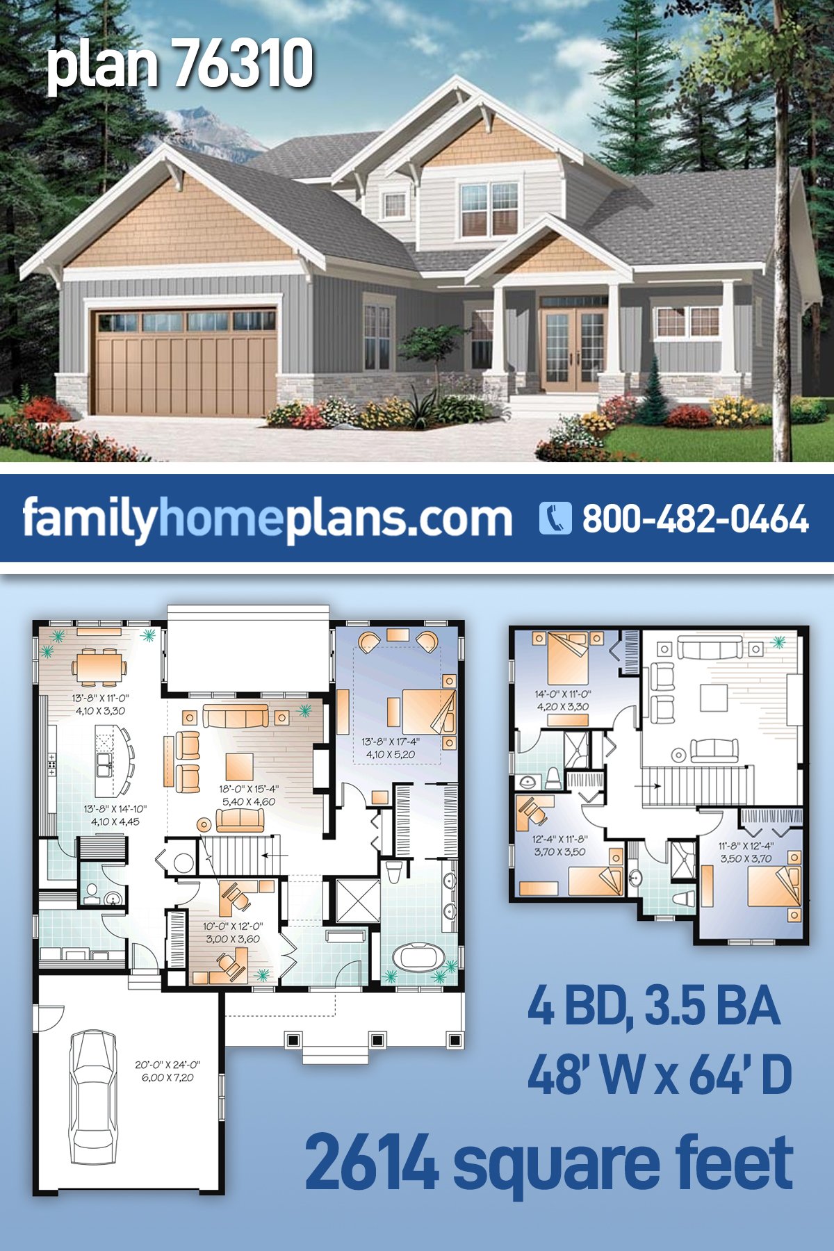 House Plan 76310