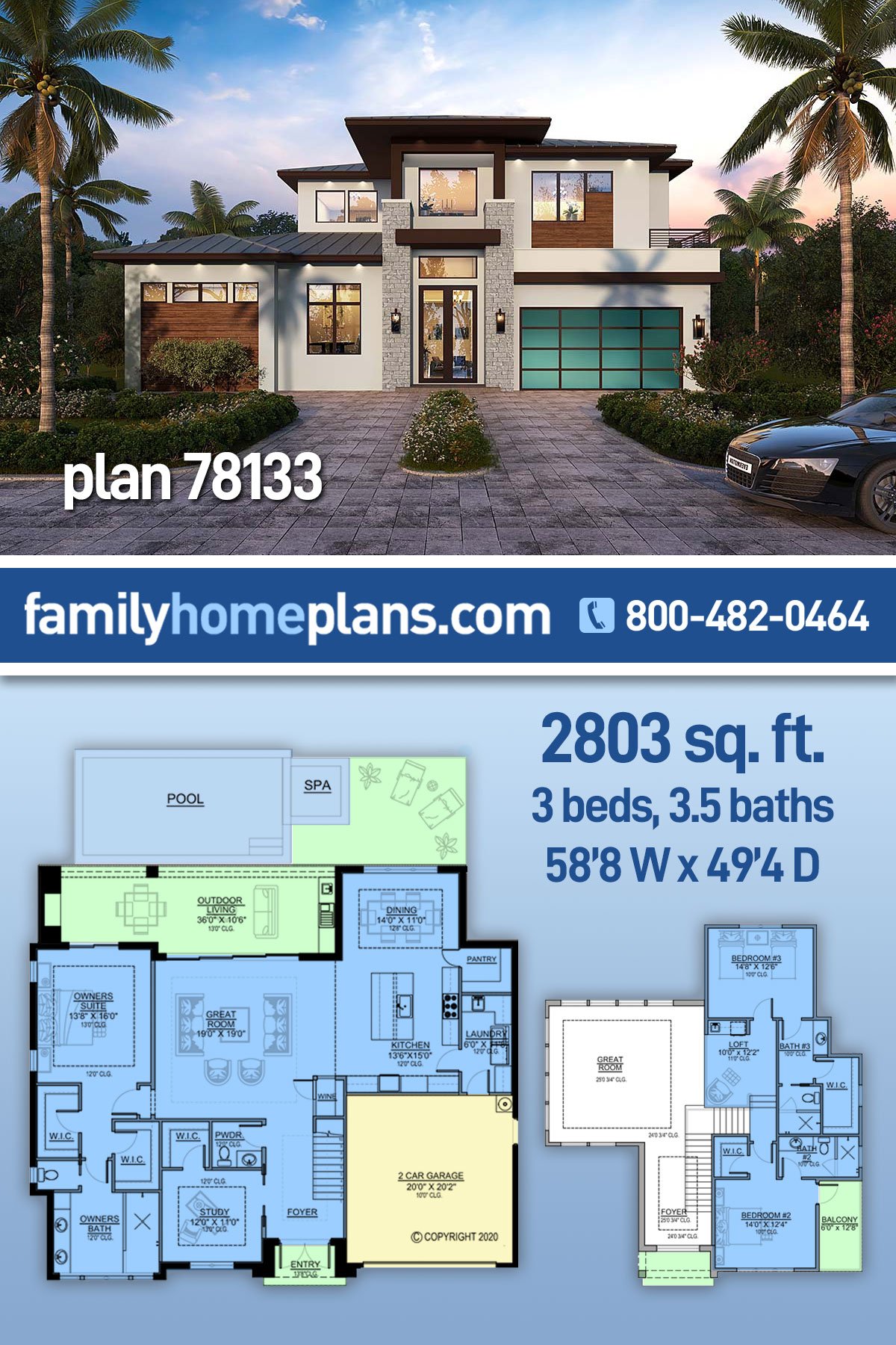 House Plan 78133