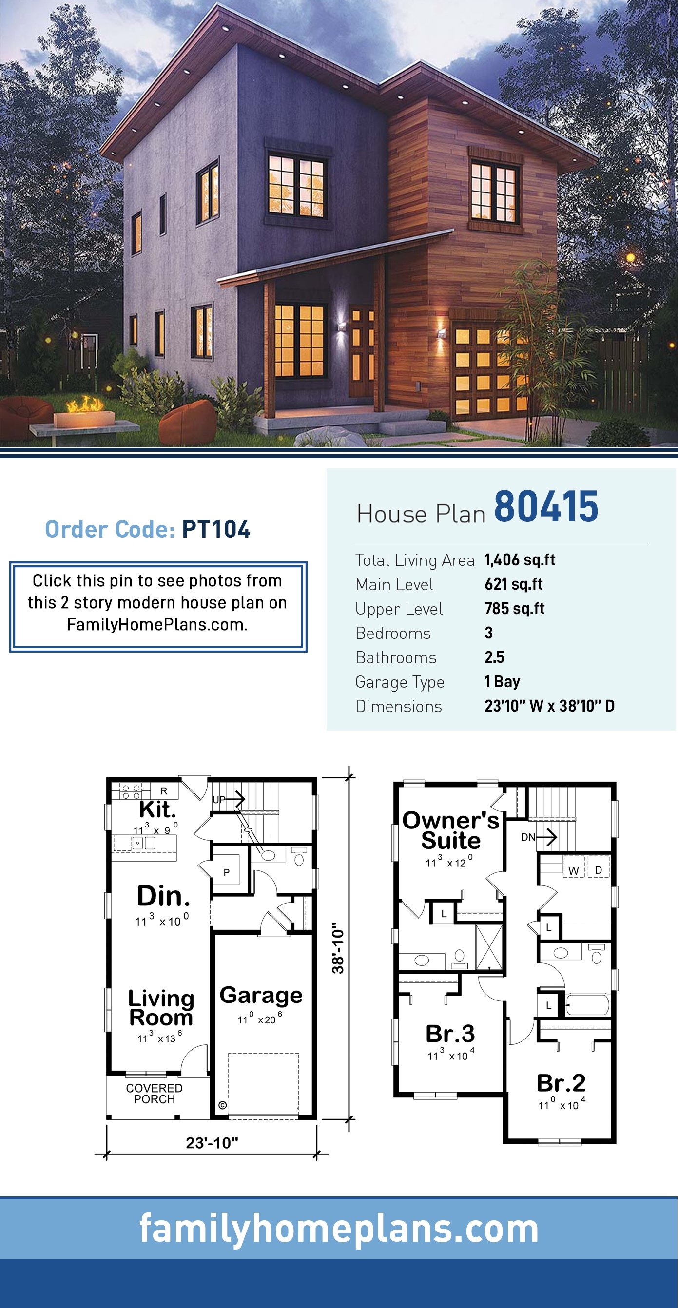 House Plan 80415