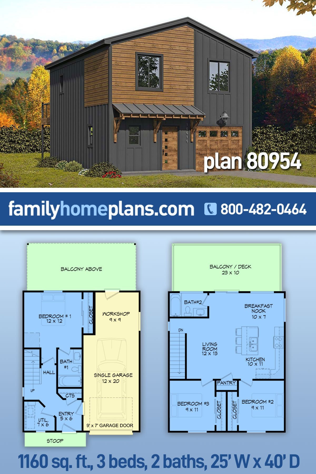 House Plan 80954