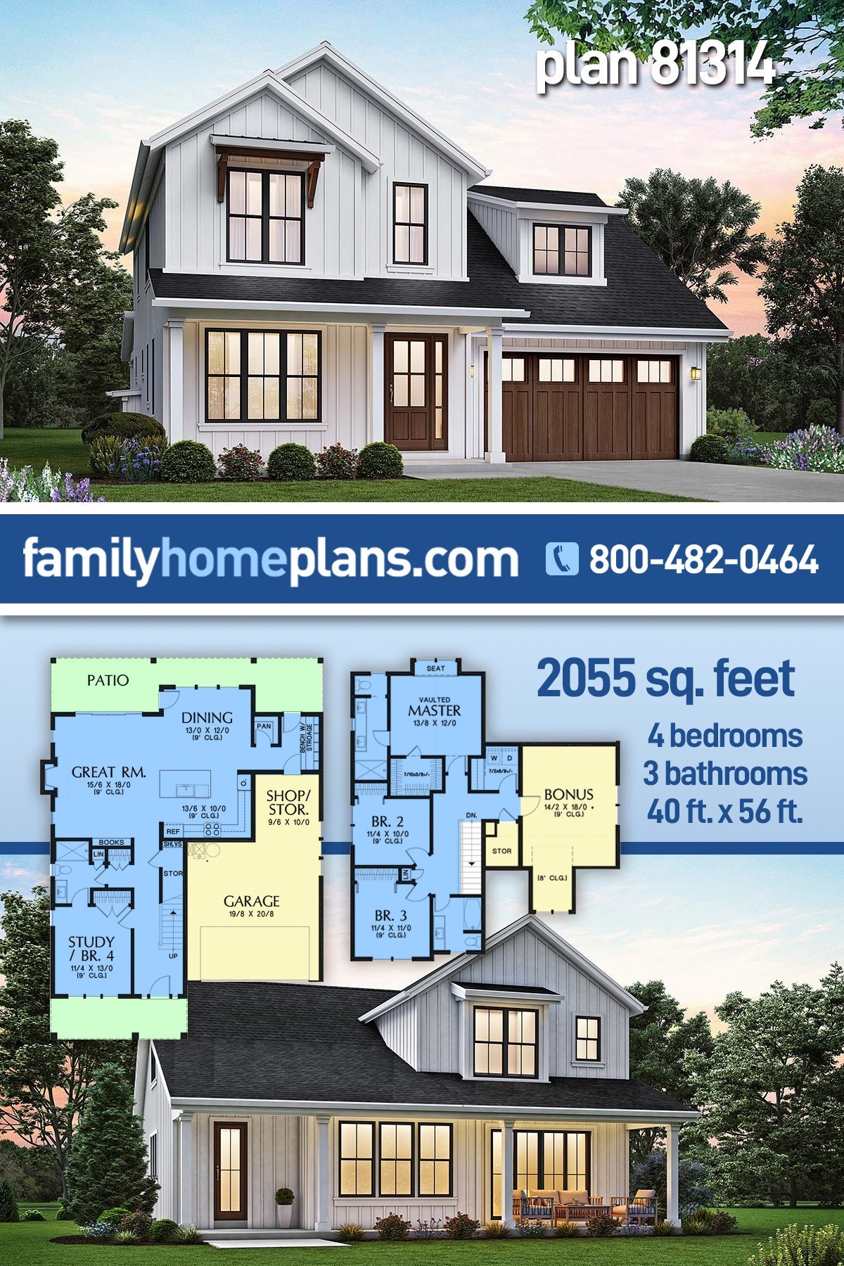 House Plan 81314