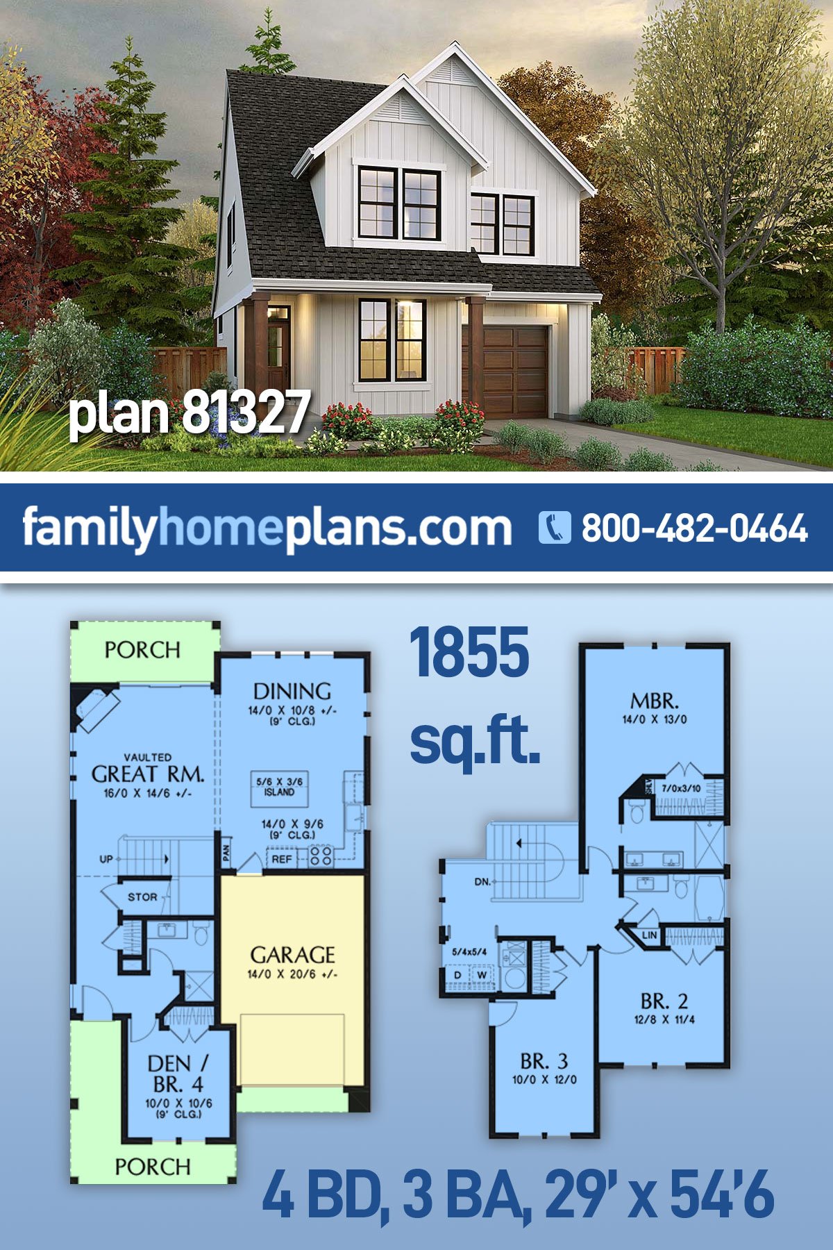House Plan 81327