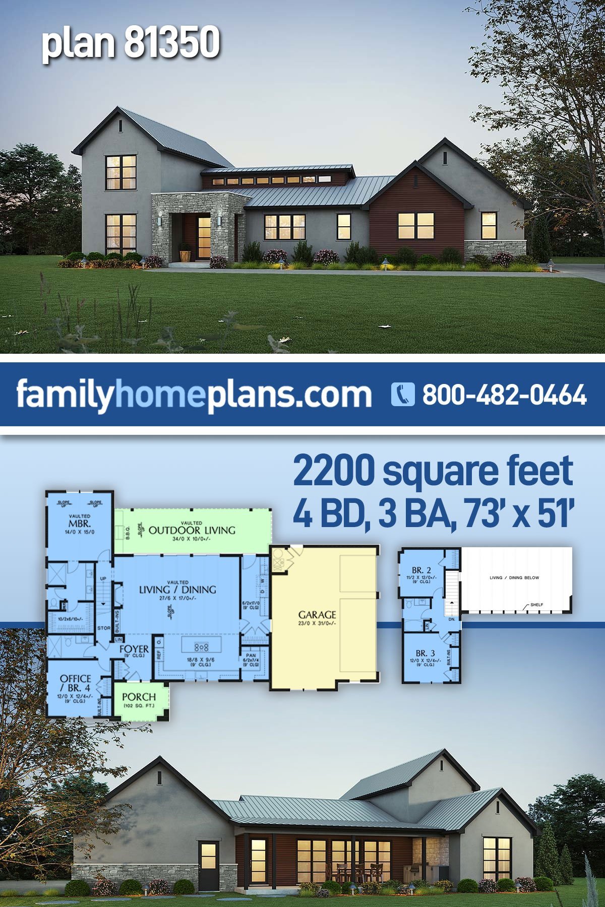 House Plan 81350