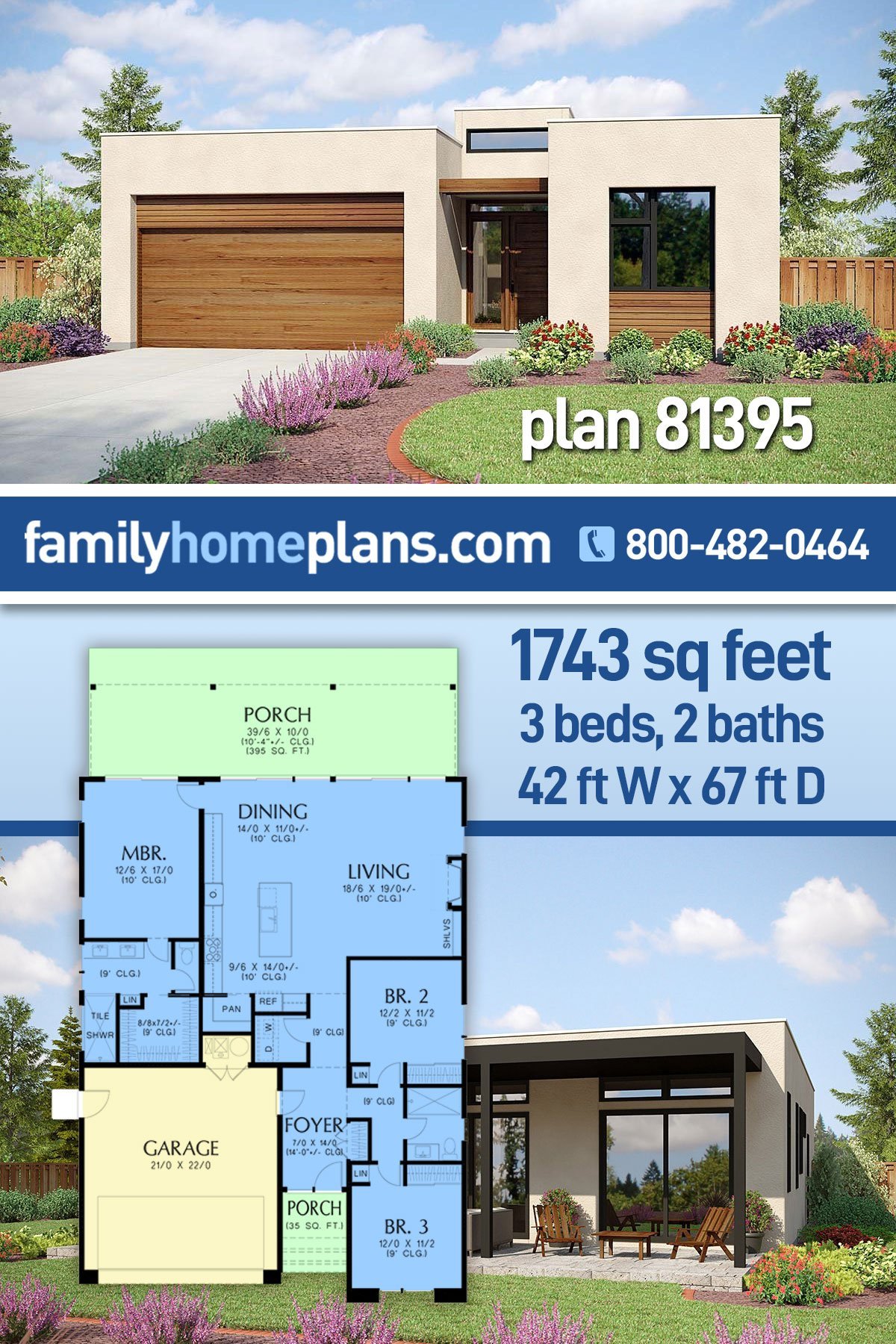 House Plan 81395