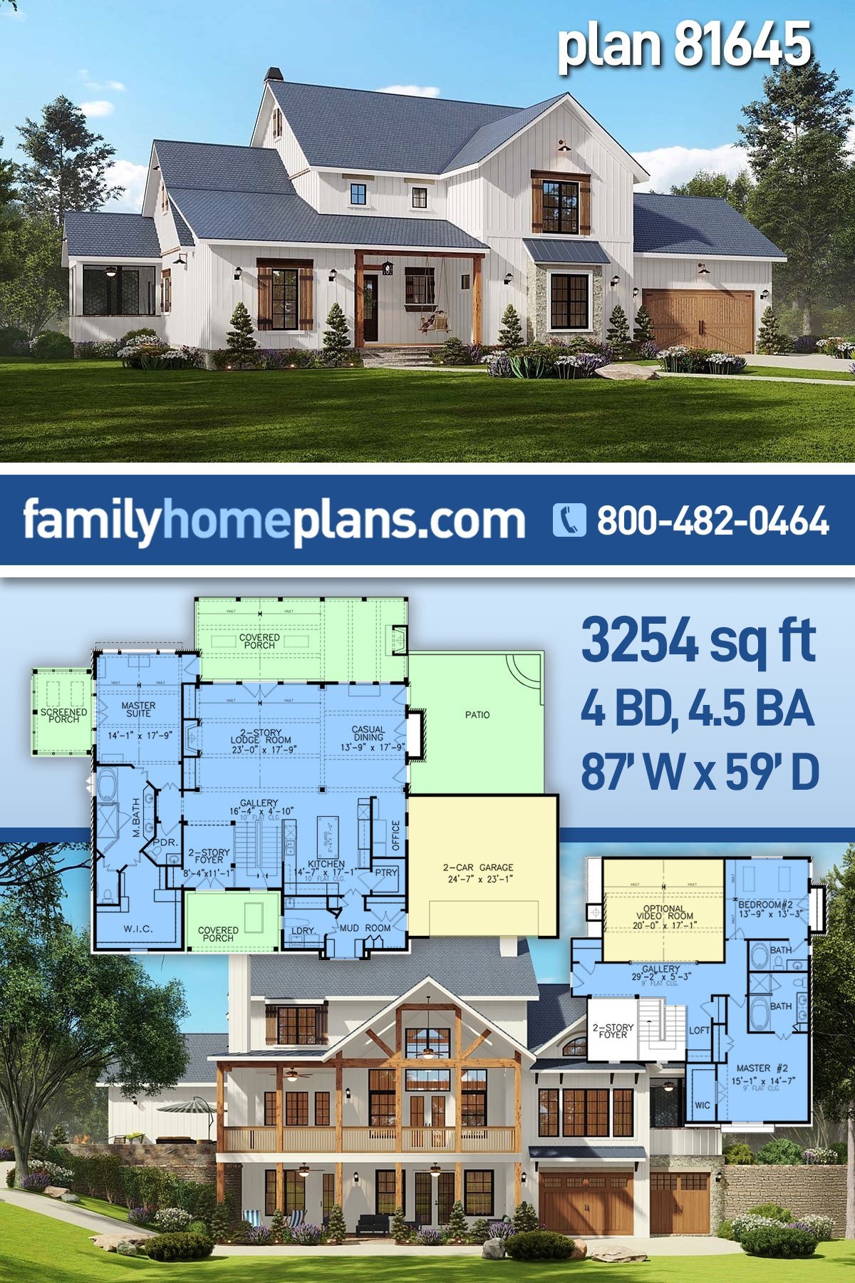 House Plan 81645