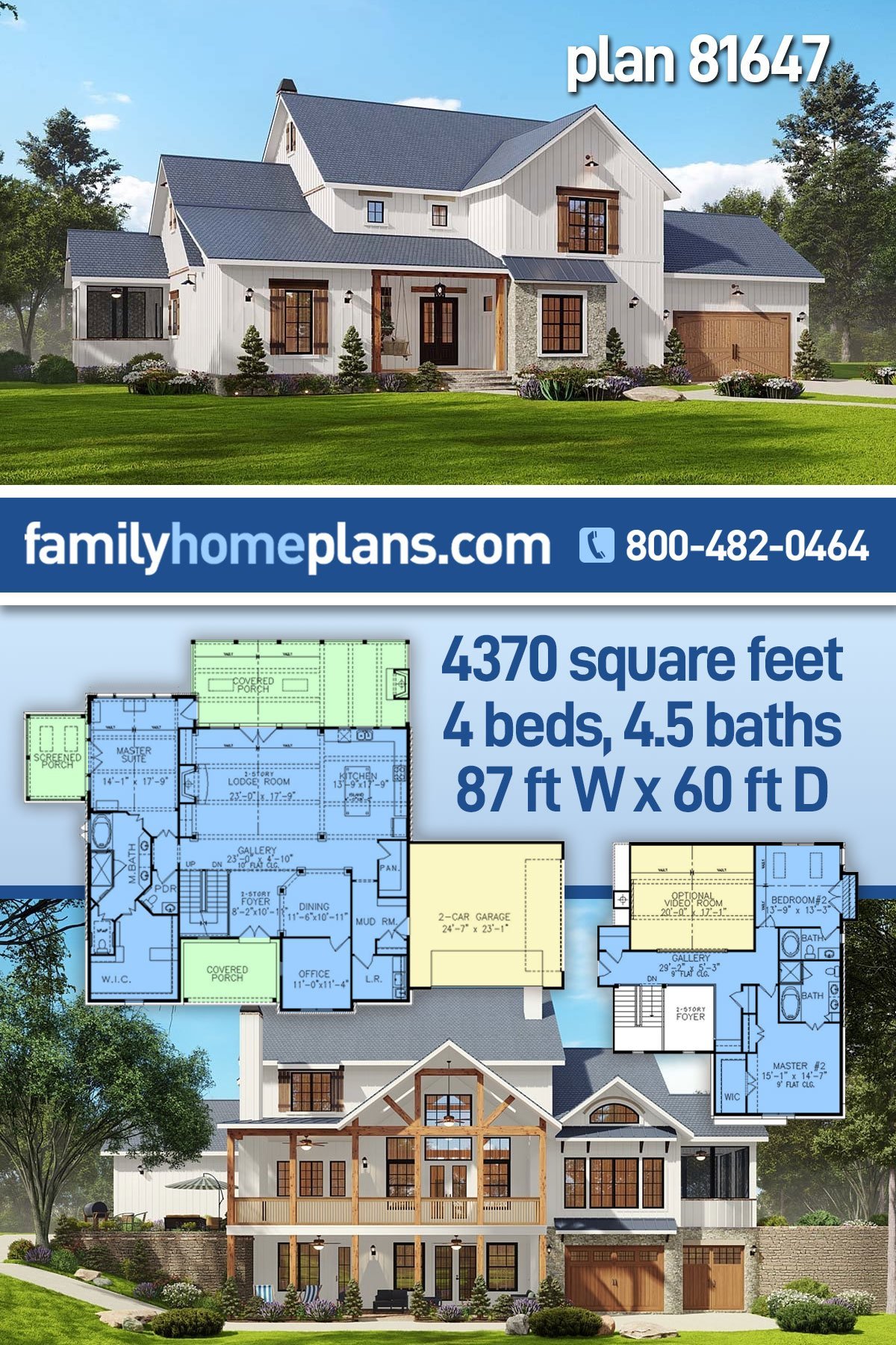 House Plan 81647