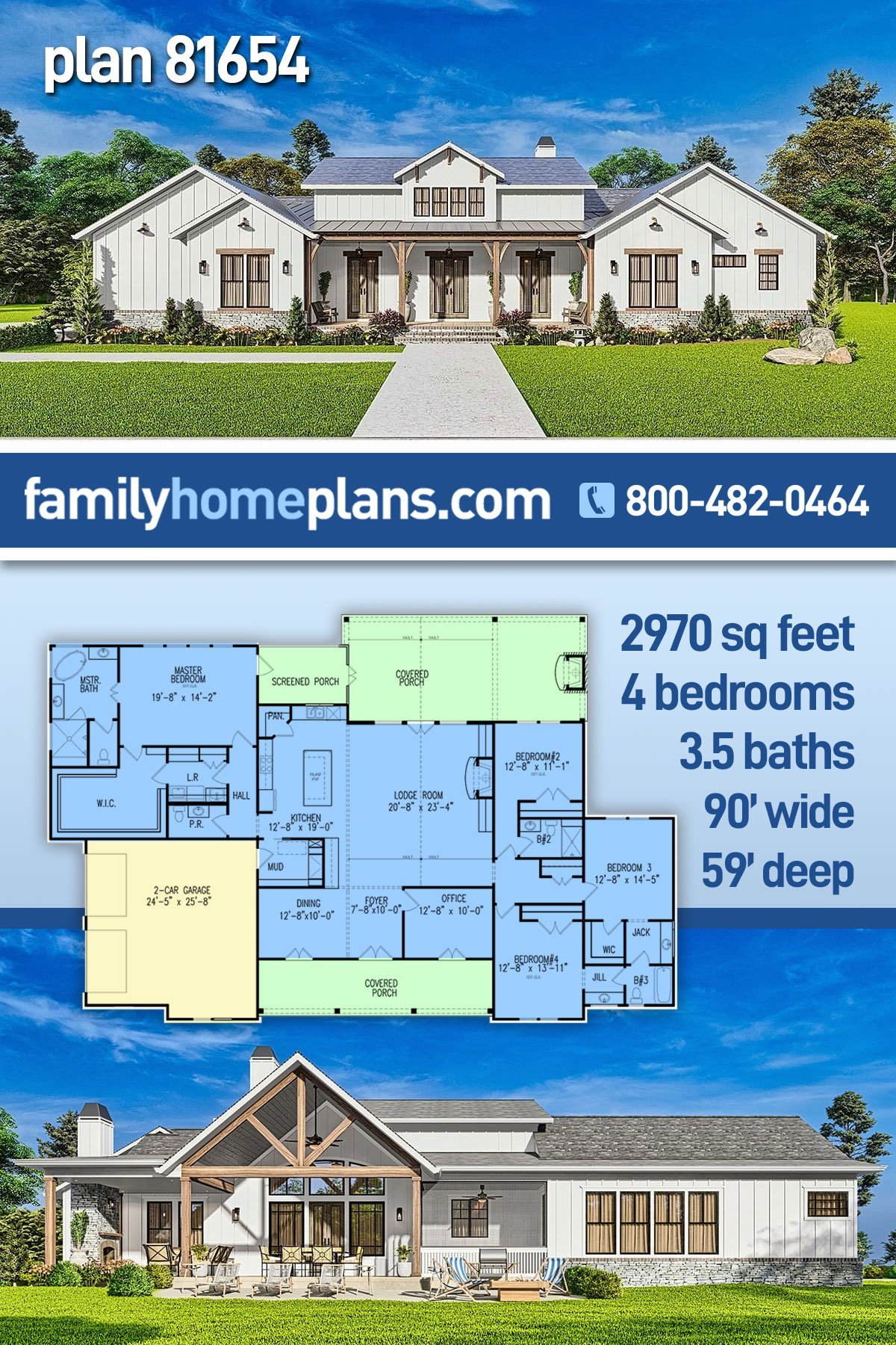 House Plan 81654
