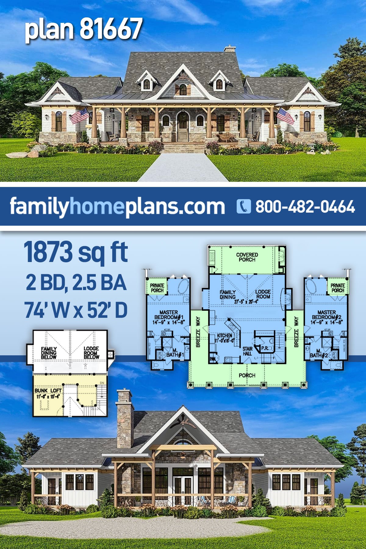 House Plan 81667