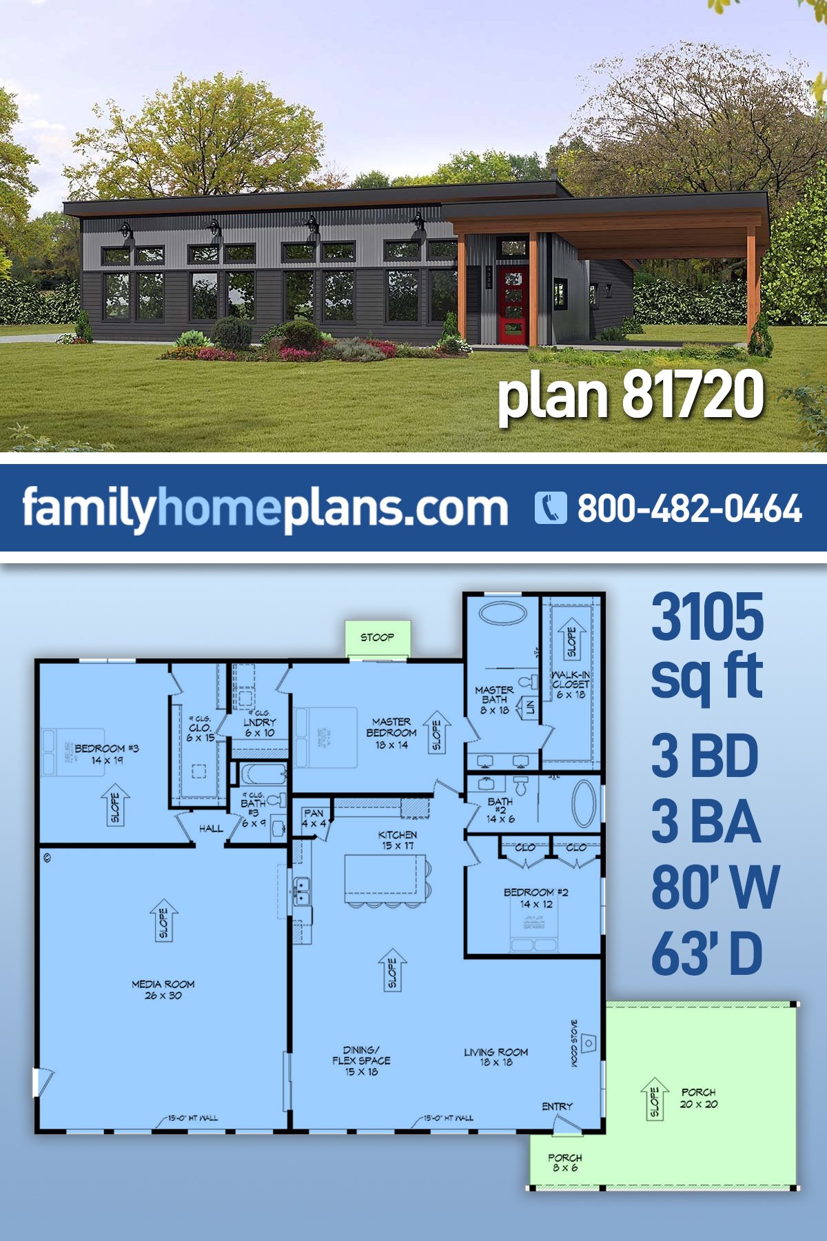 House Plan 81720
