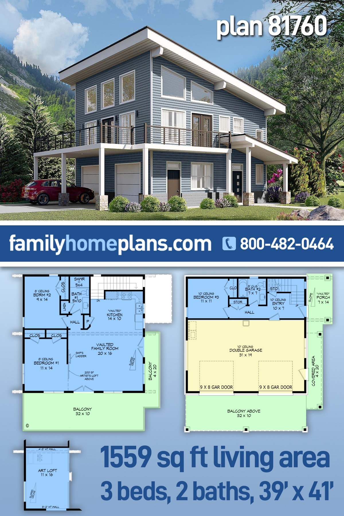 House Plan 81760
