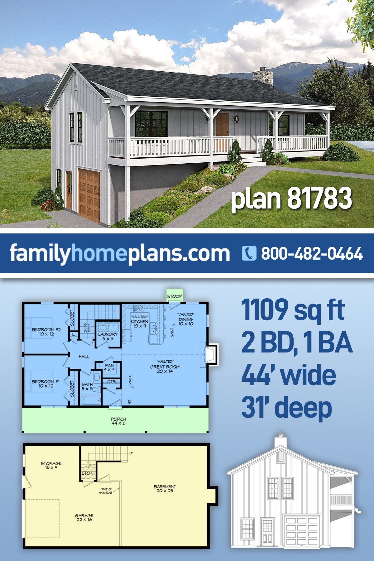 House Plan 81783