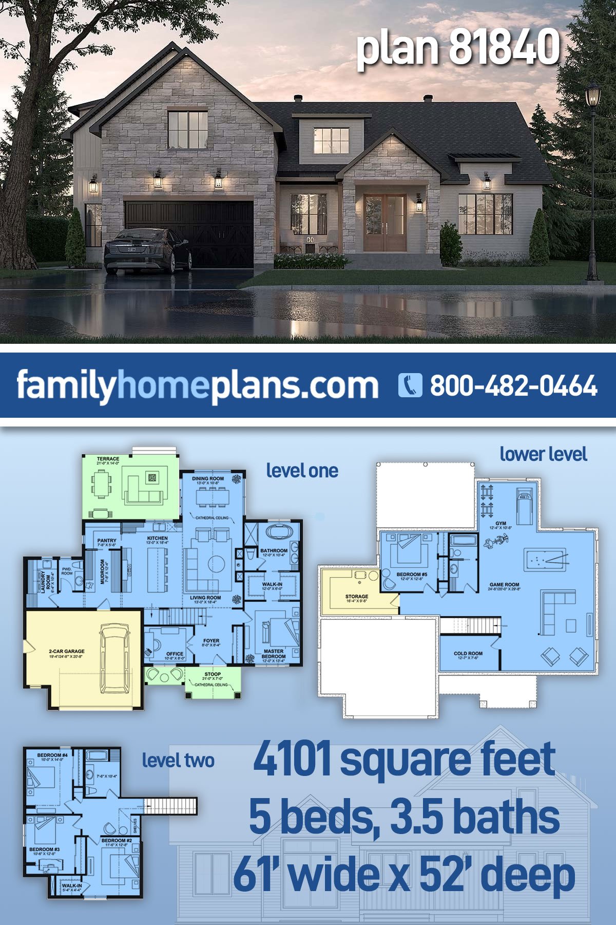 House Plan 81840