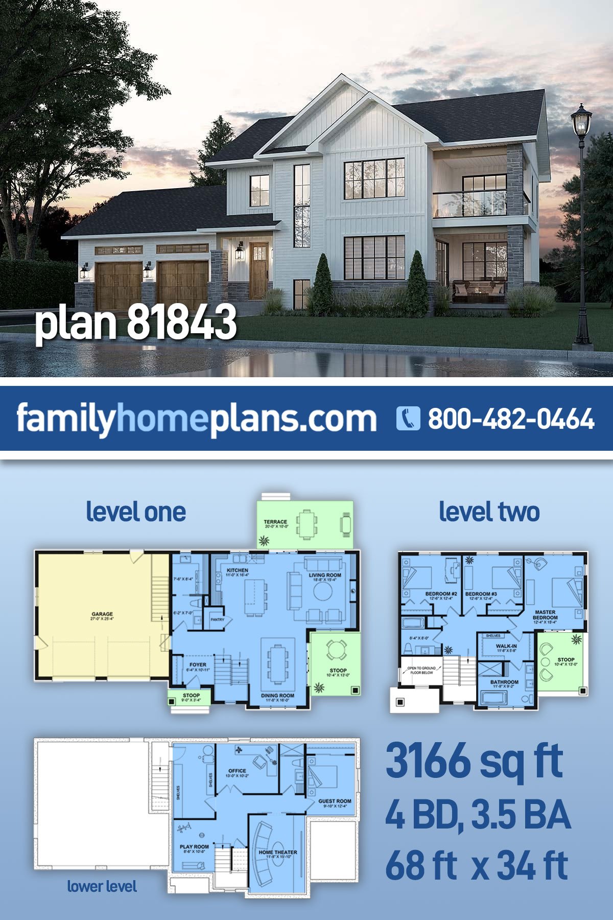 House Plan 81843