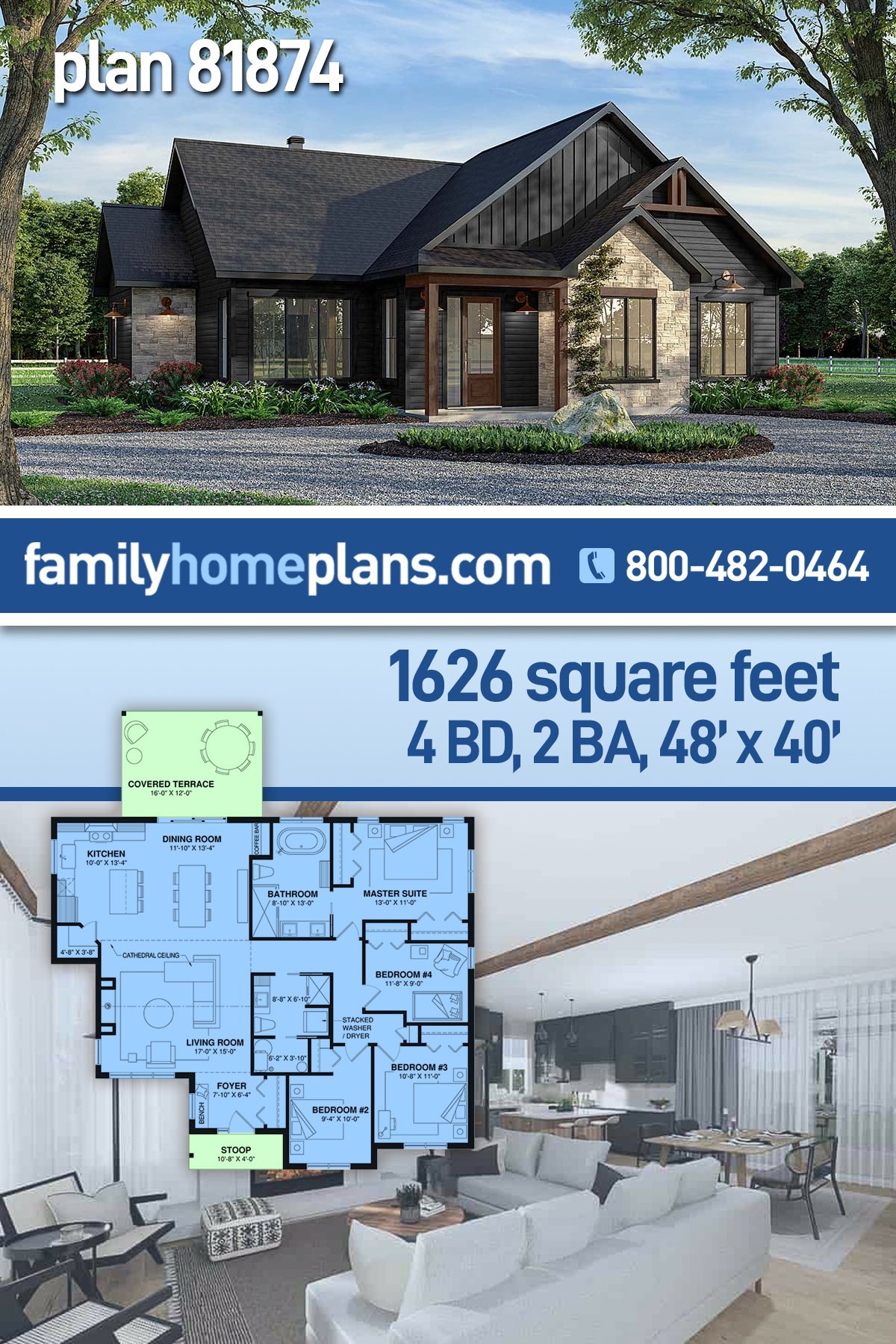 House Plan 81874
