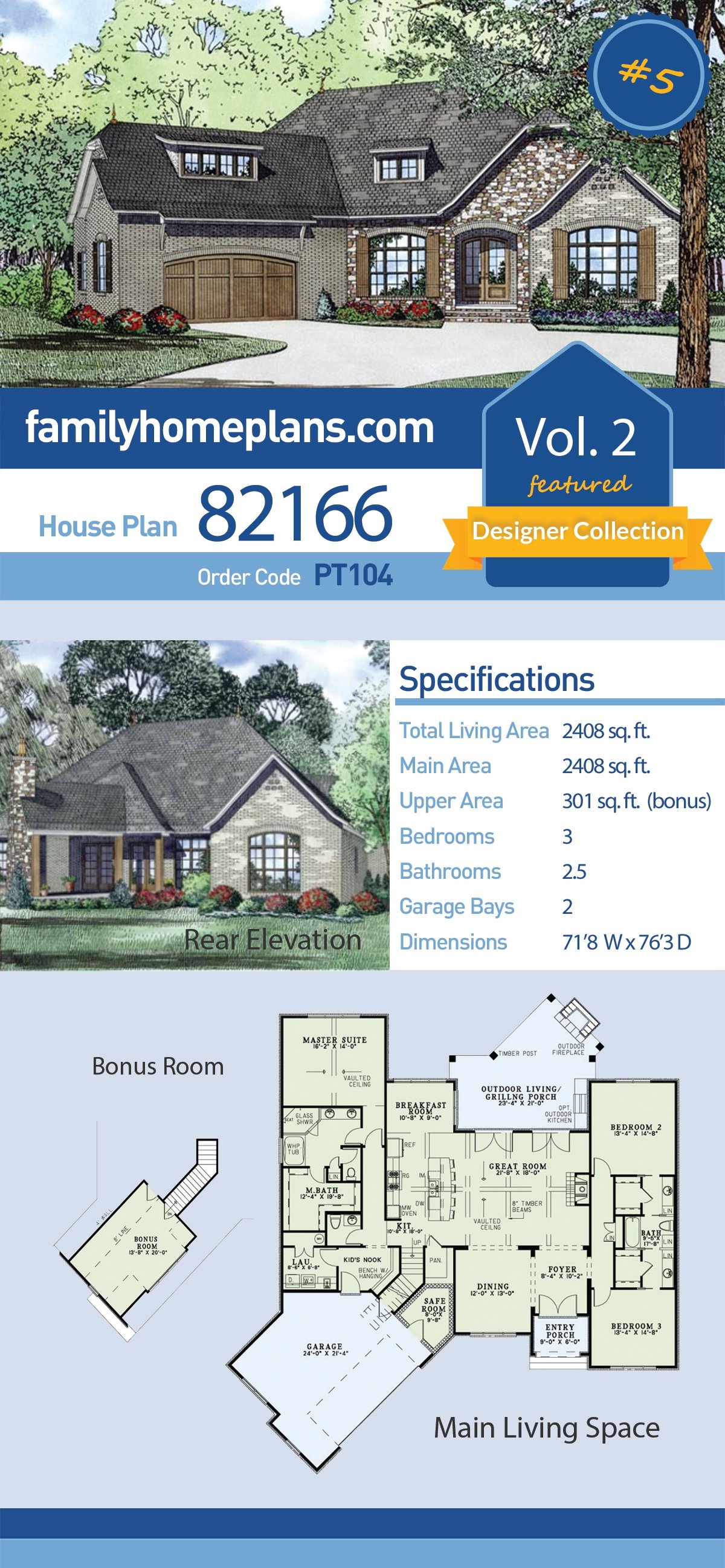 House Plan 82166