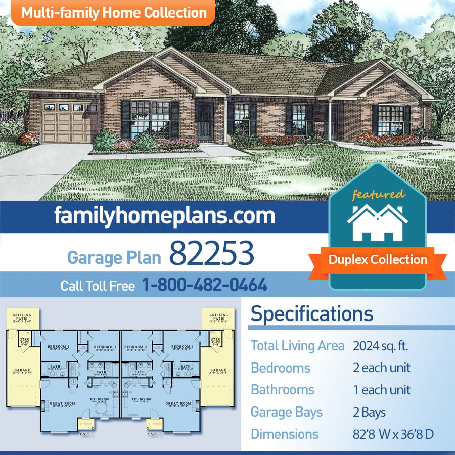 Multi-Family Plan 82253