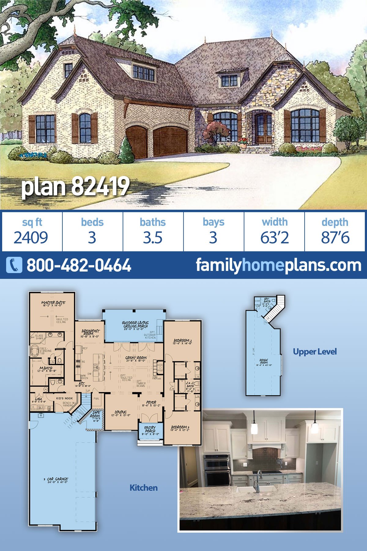 House Plan 82419