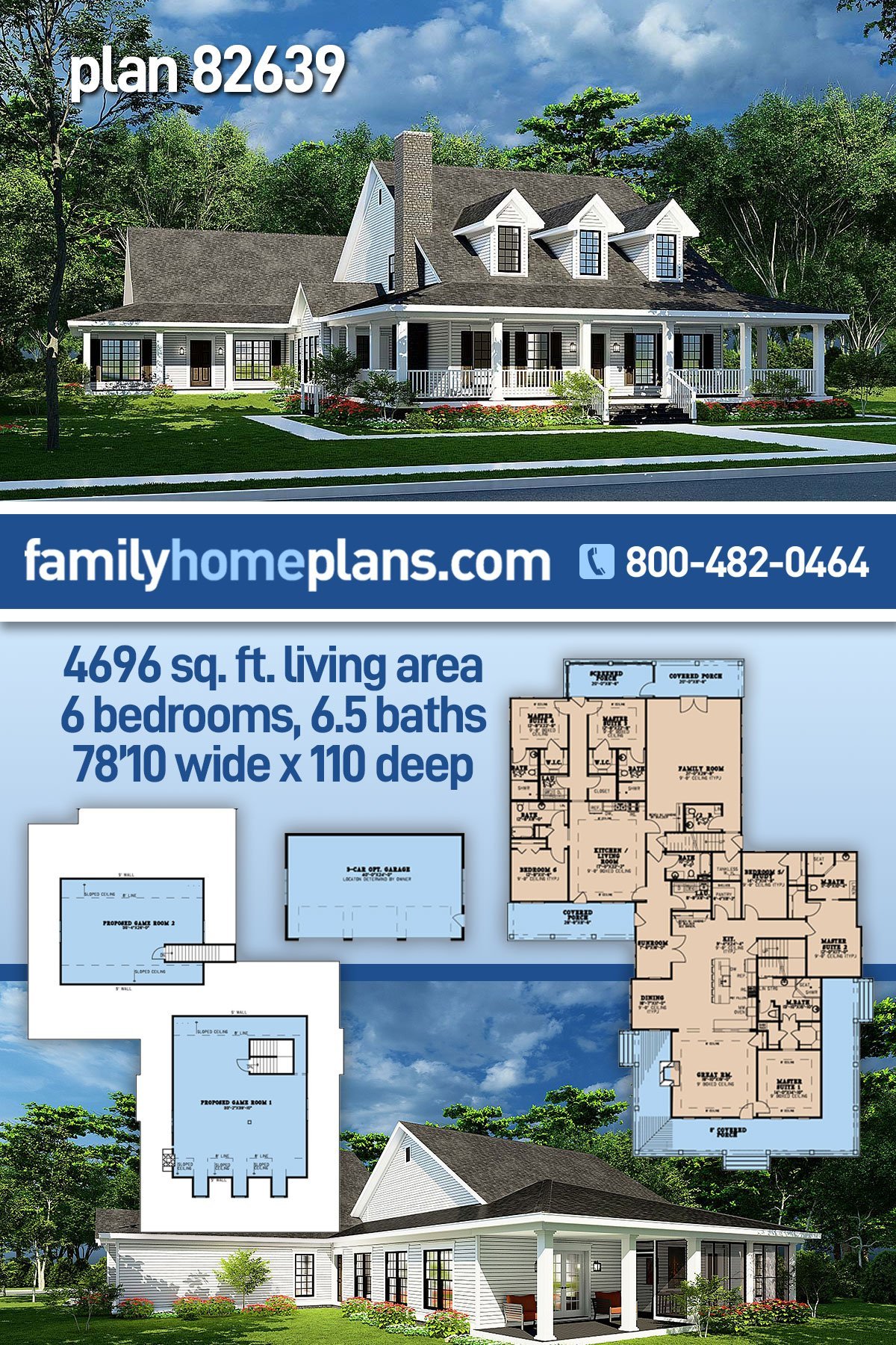 House Plan 82639