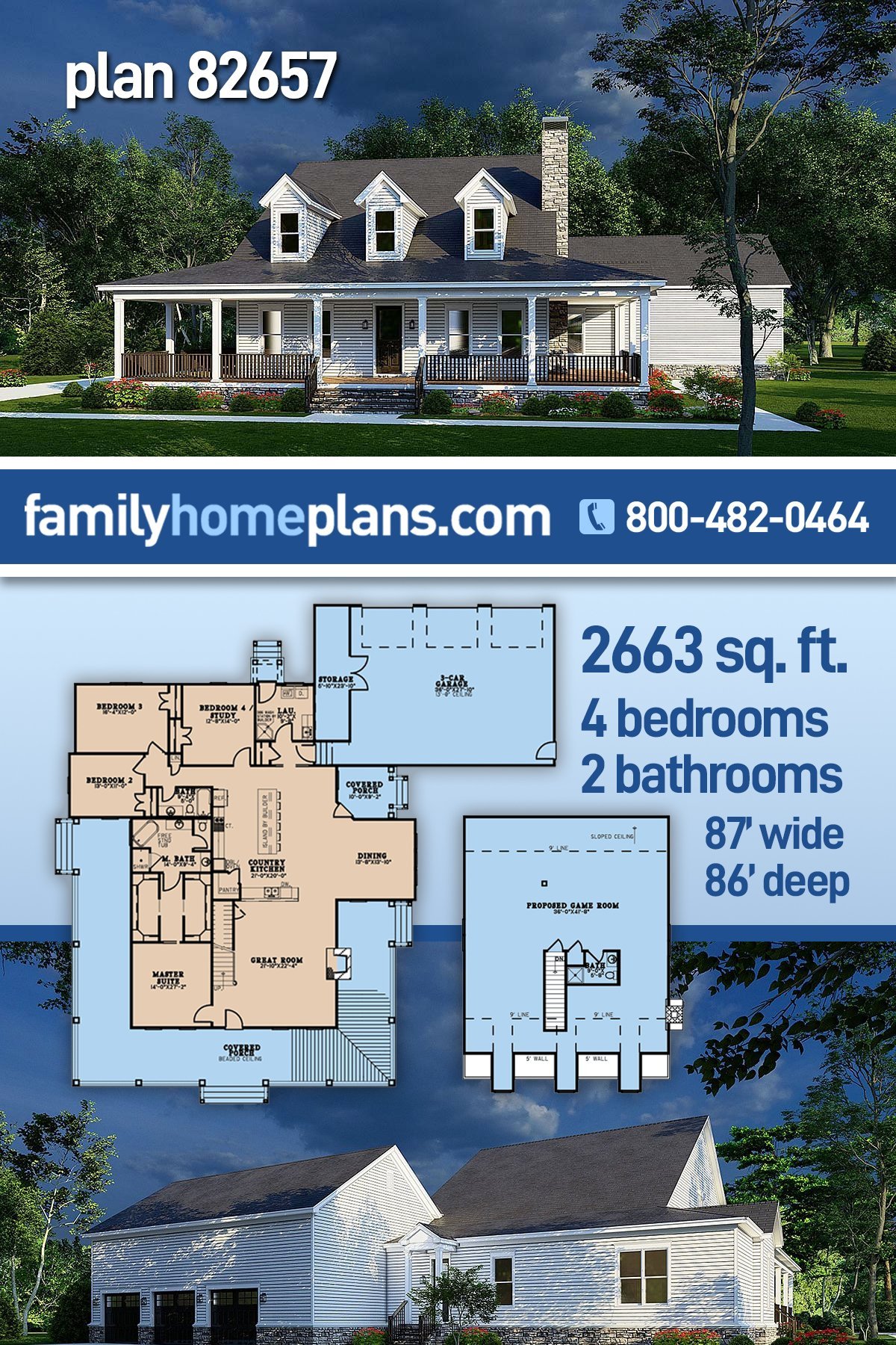 House Plan 82657