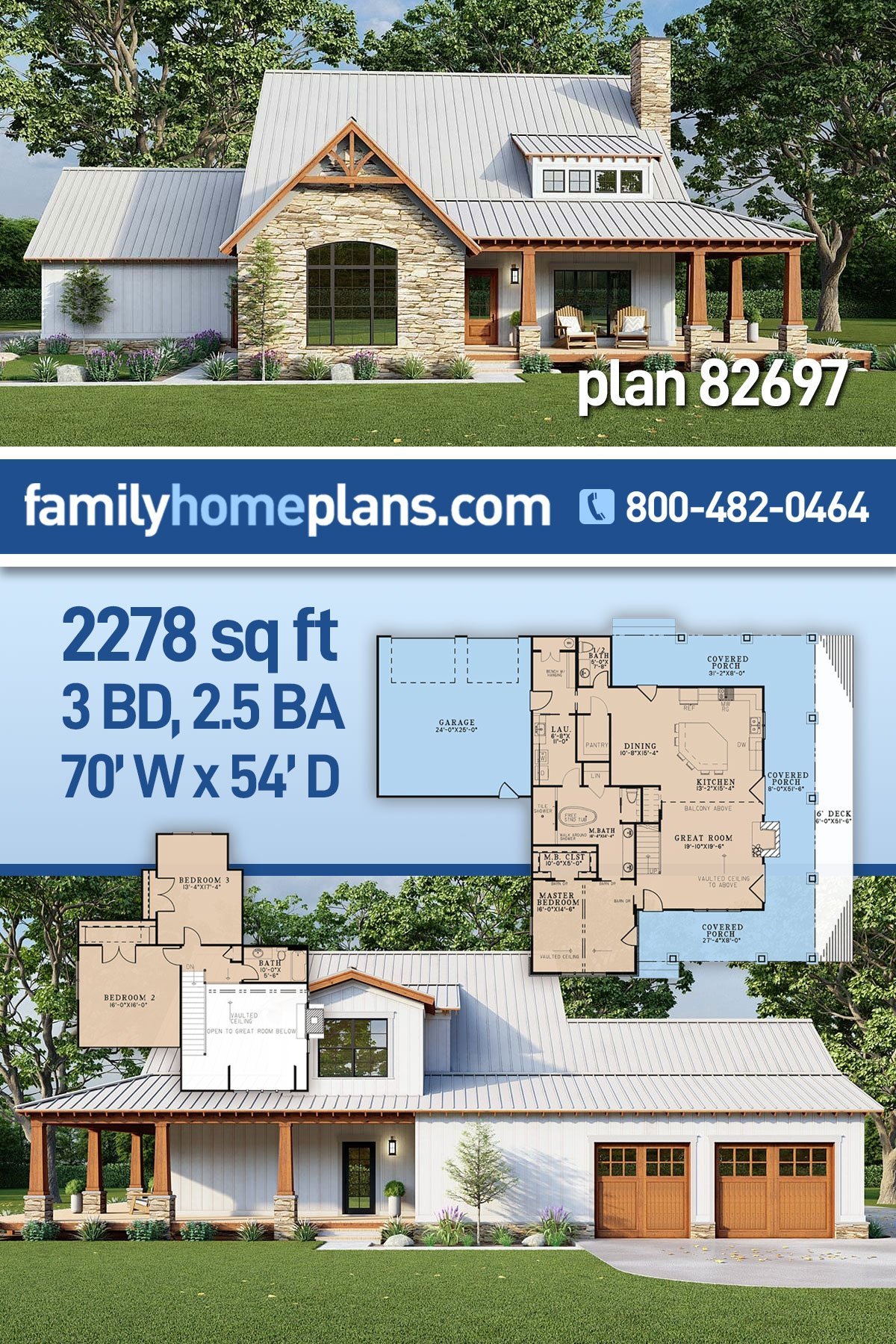 House Plan 82697