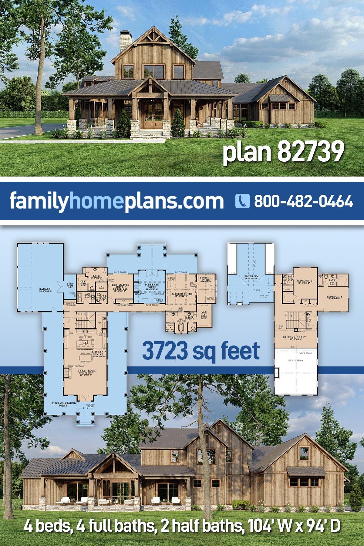 House Plan 82739