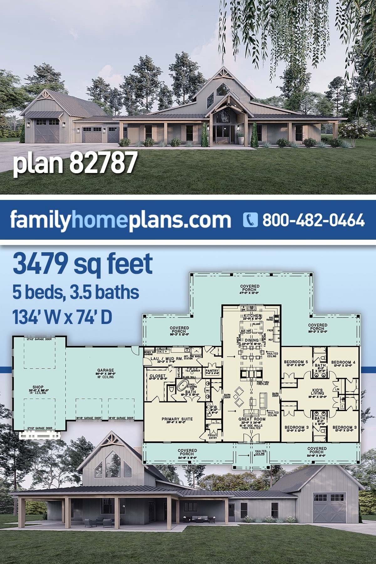 House Plan 82787