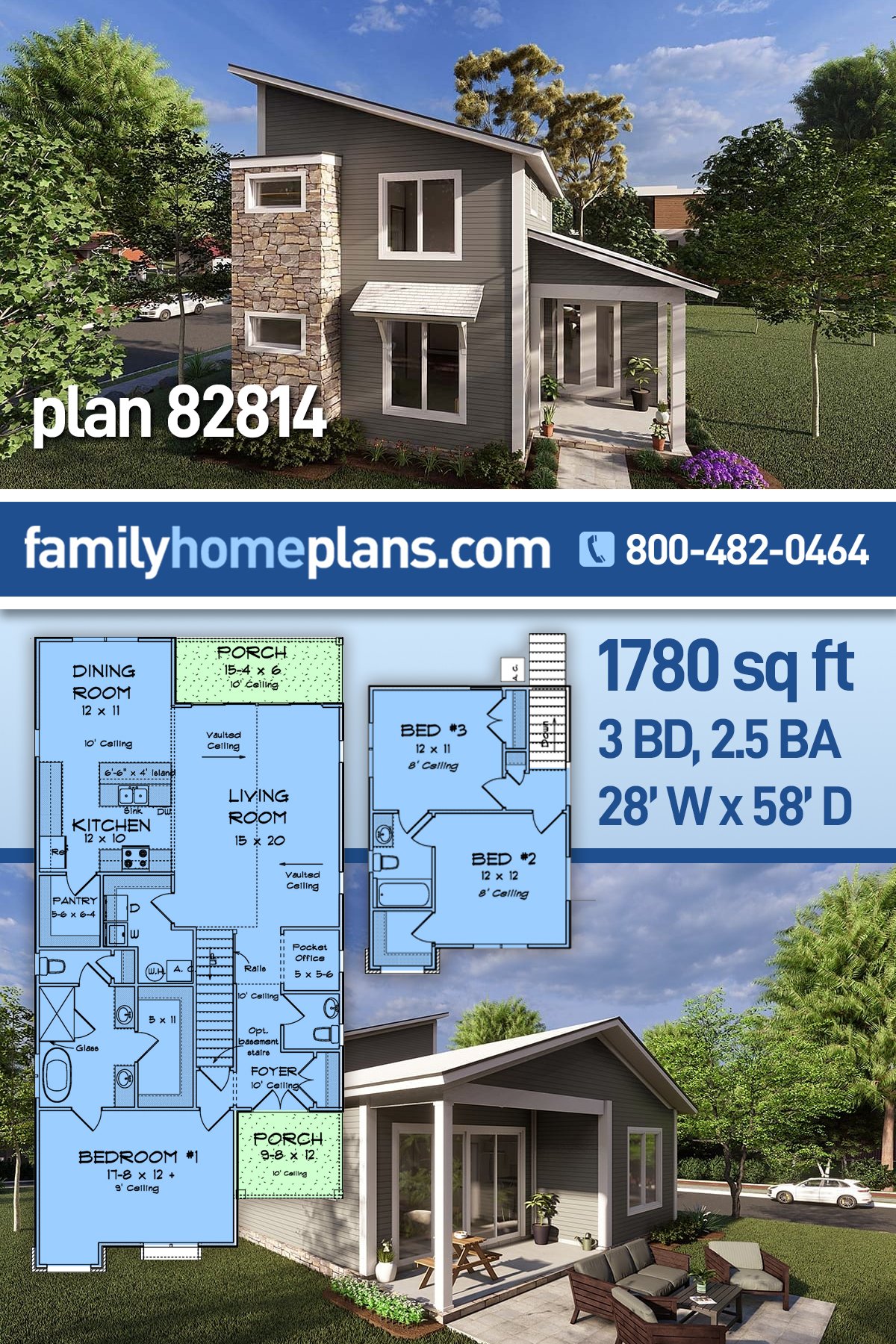 House Plan 82814