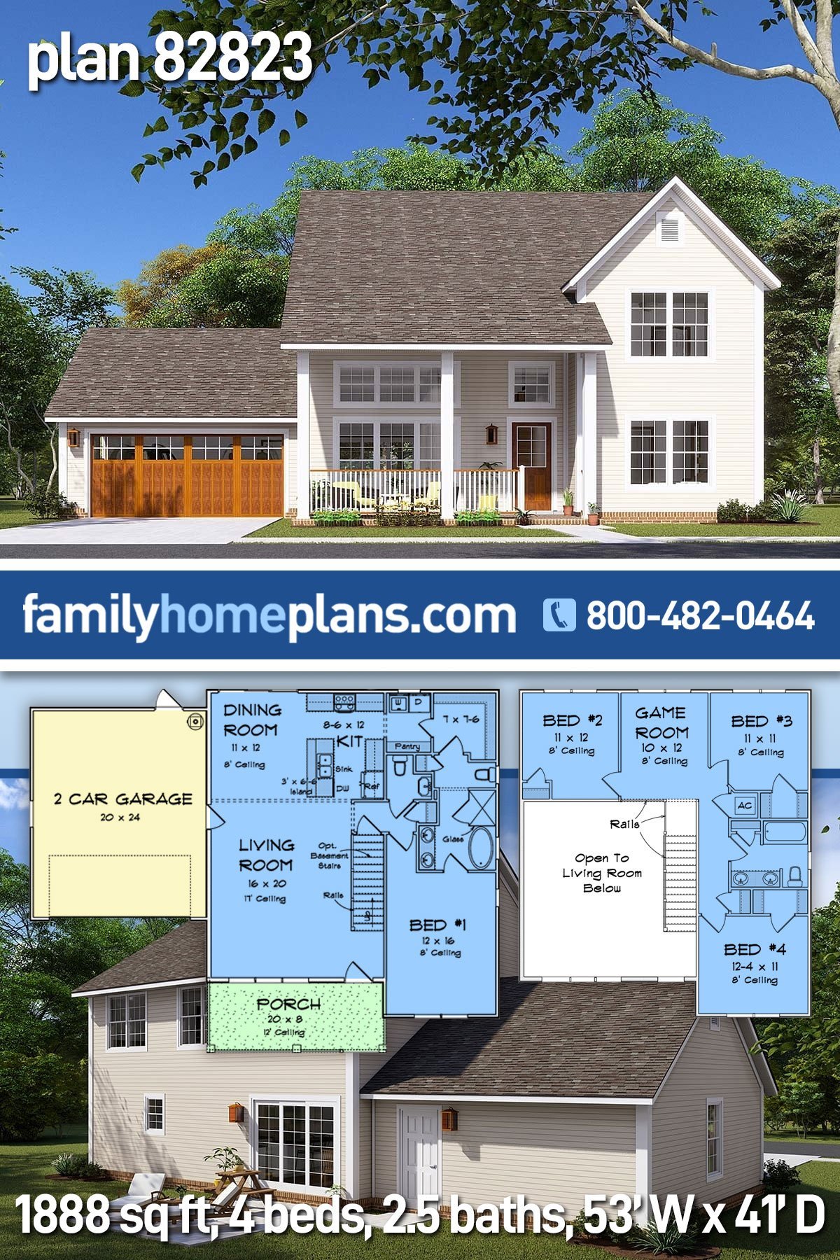 House Plan 82823