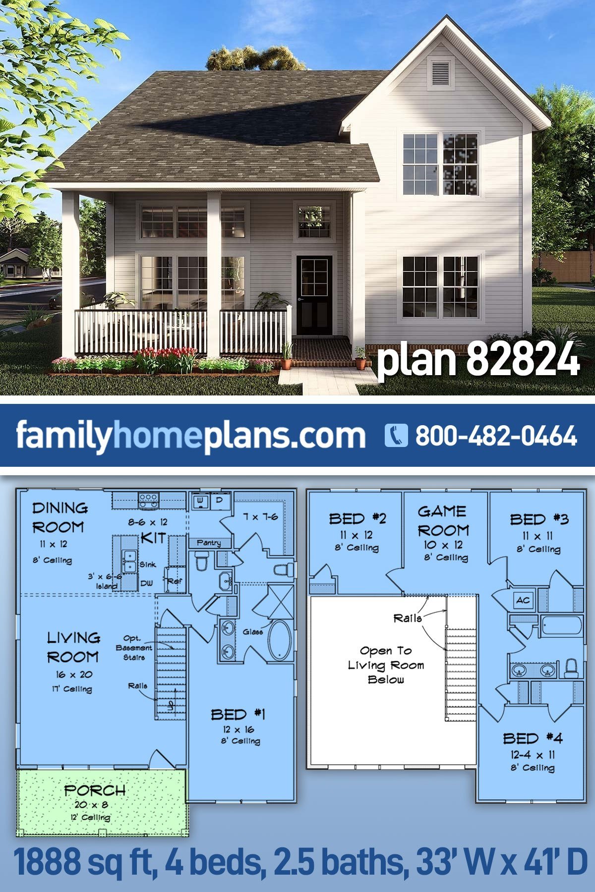 House Plan 82824