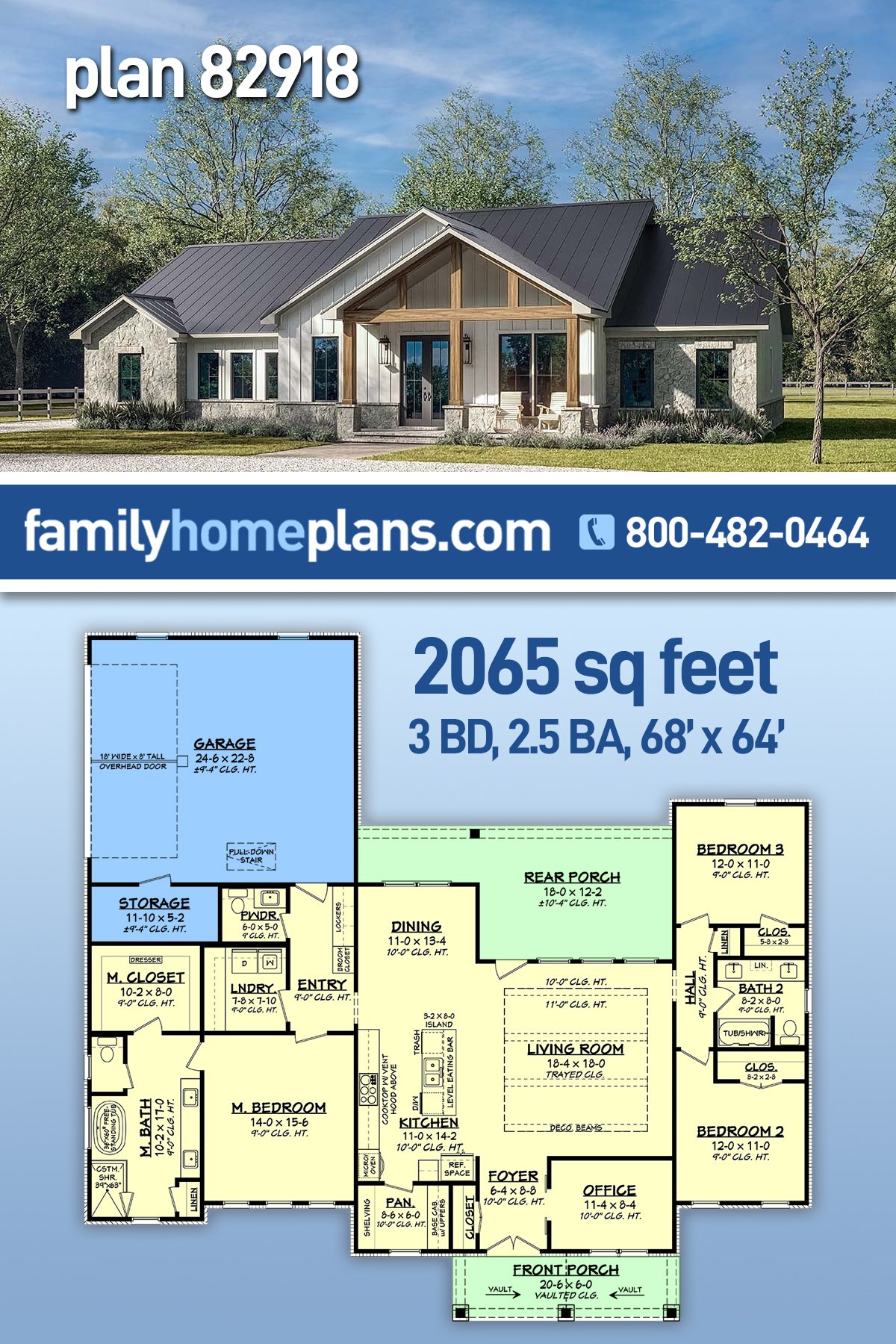 House Plan 82918