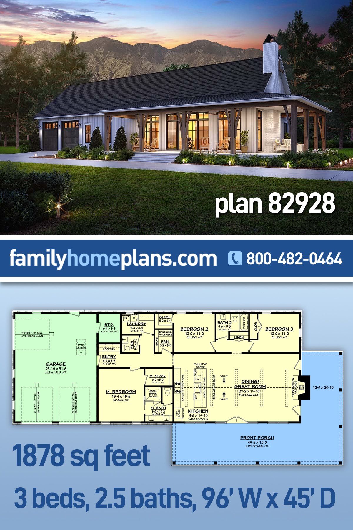 House Plan 82928