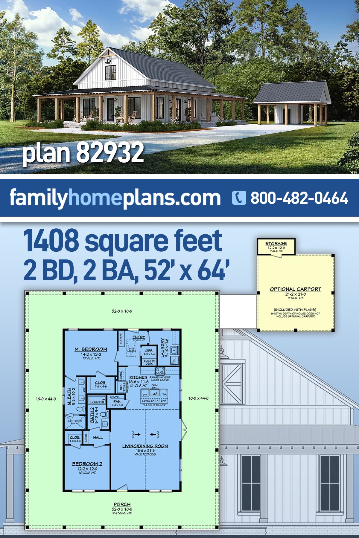 House Plan 82932