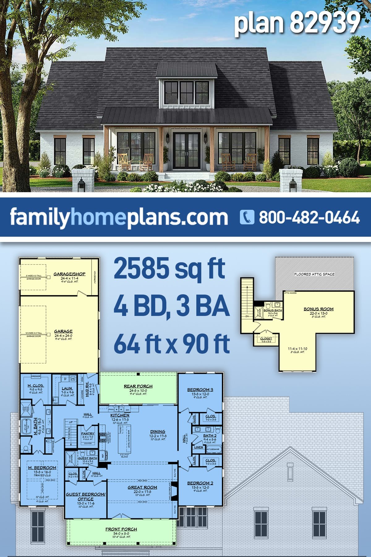 House Plan 82939