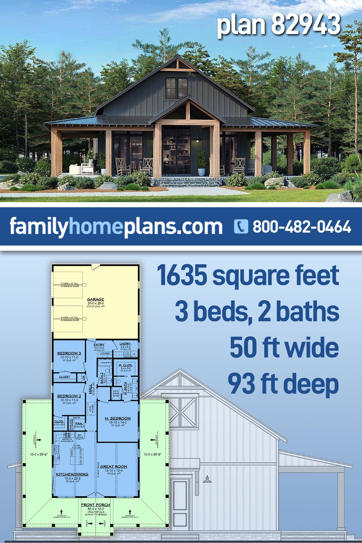 House Plan 82943