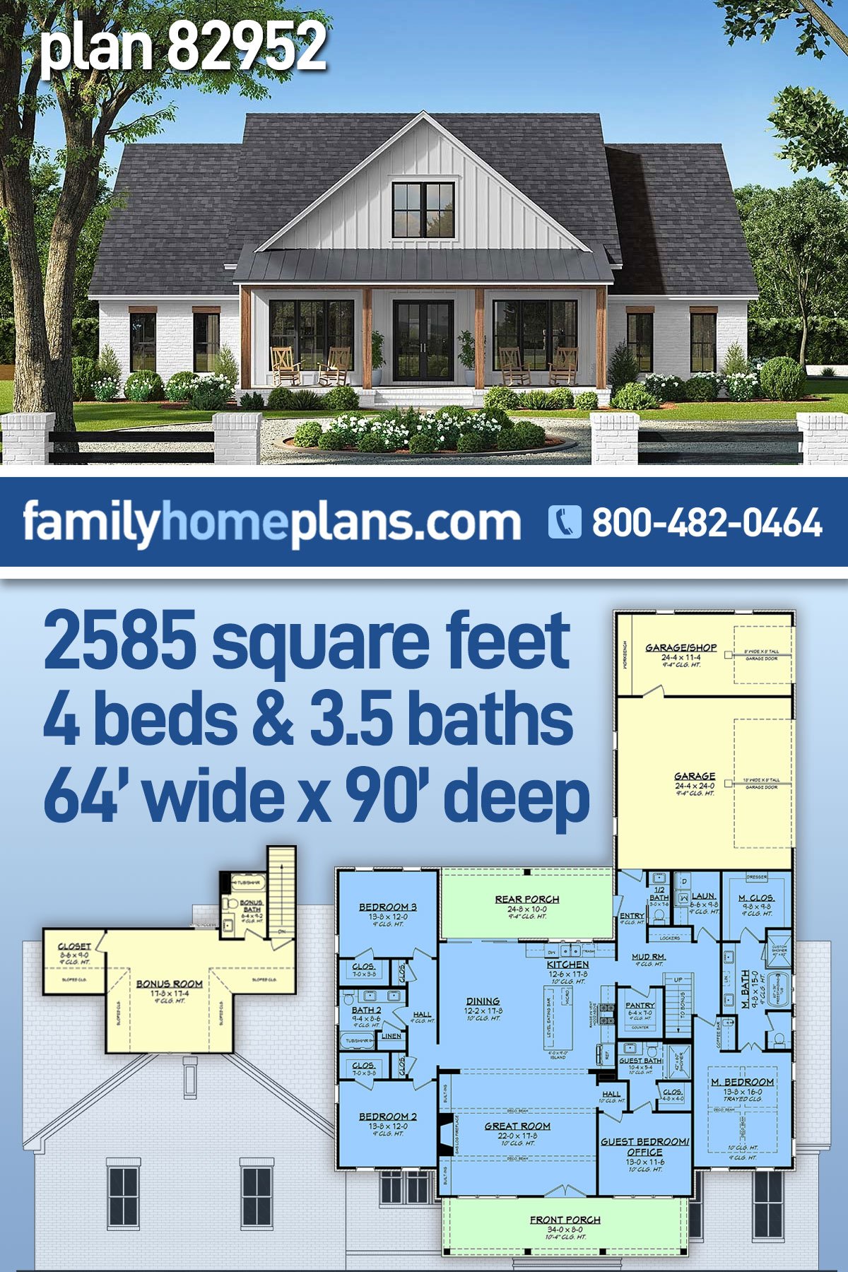 House Plan 82952