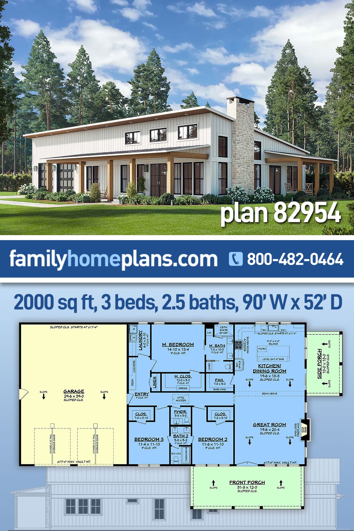 House Plan 82954