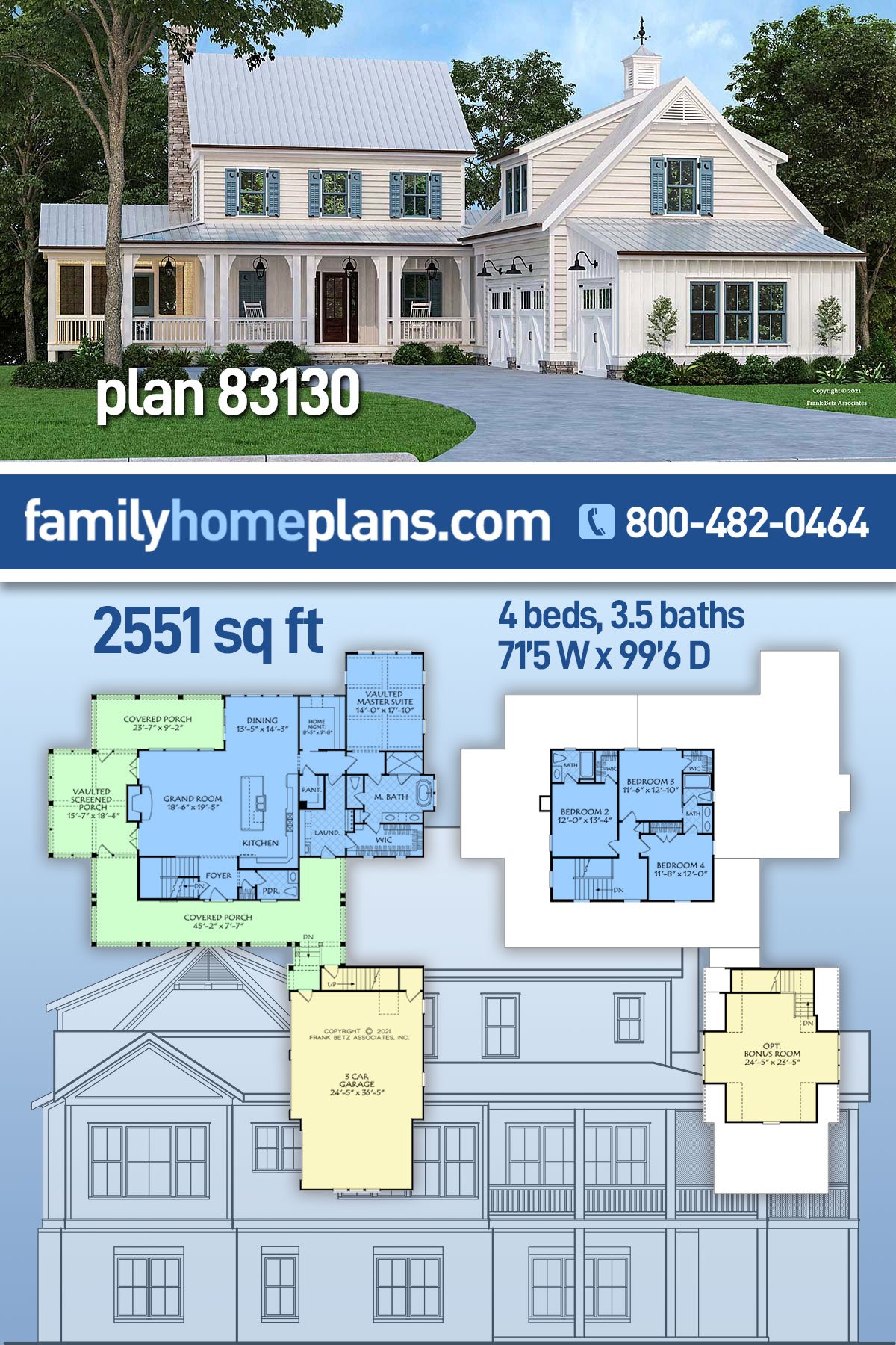 House Plan 83130