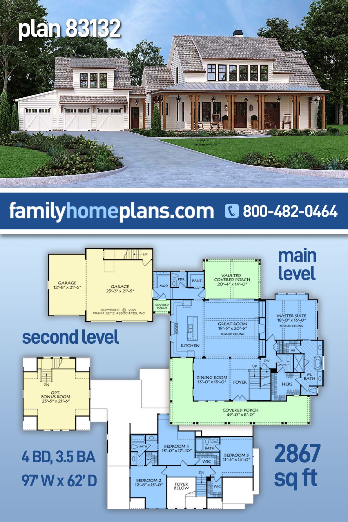House Plan 83132