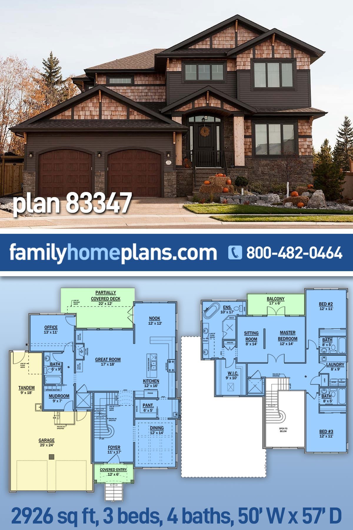House Plan 83347