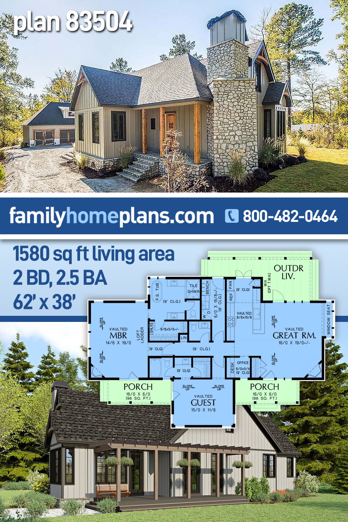 House Plan 83504