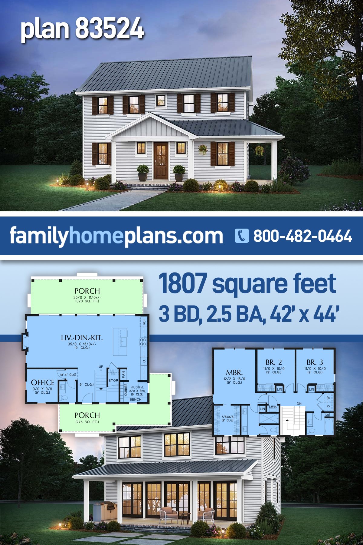 House Plan 83524