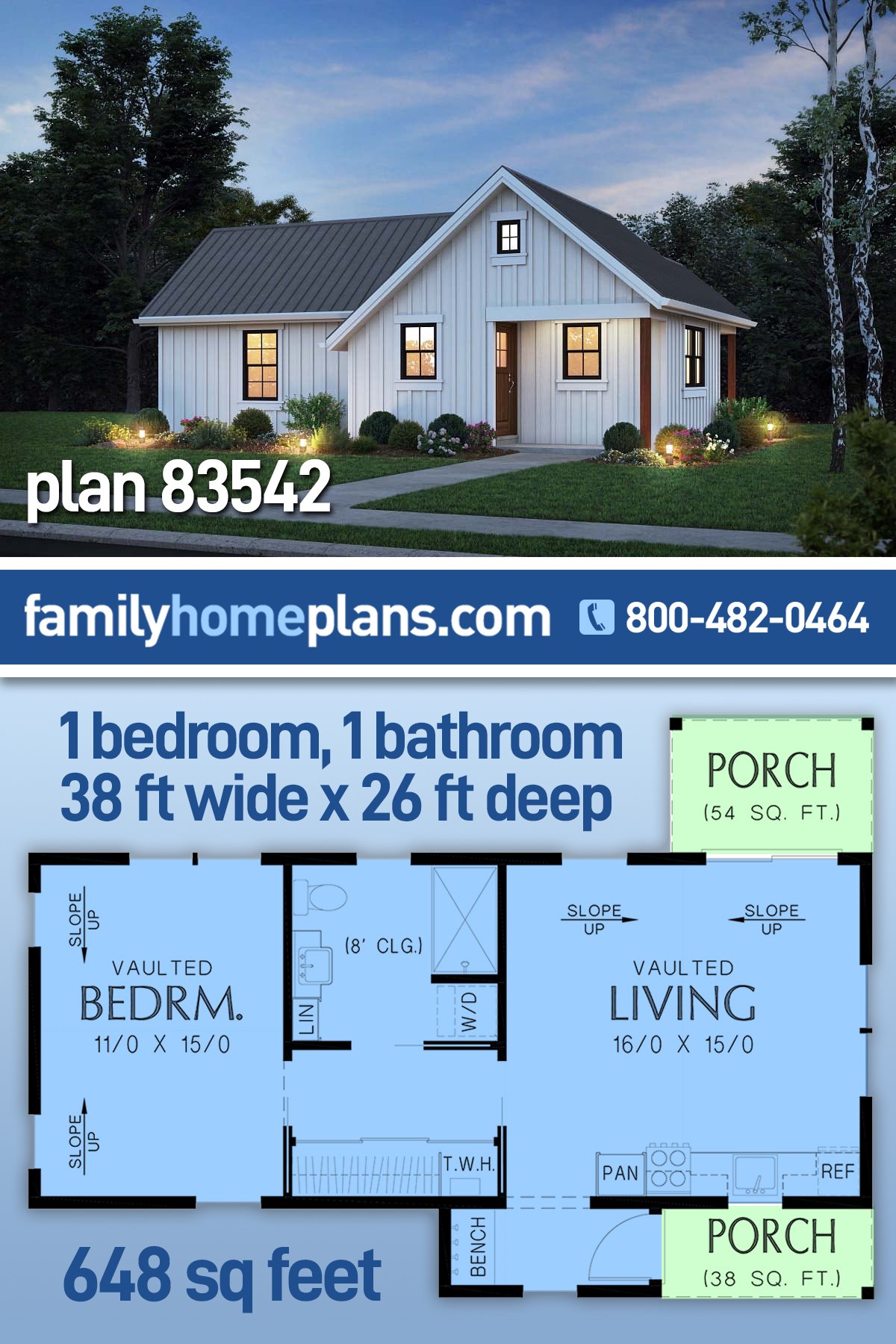 House Plan 83542