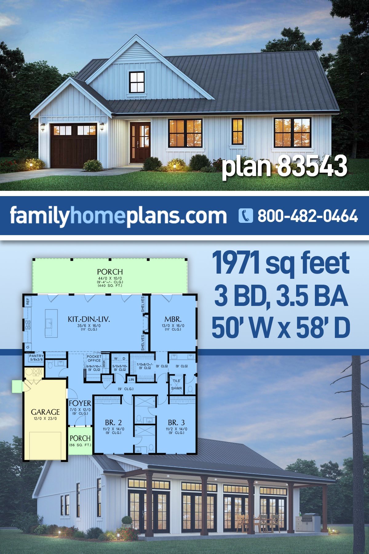 House Plan 83543