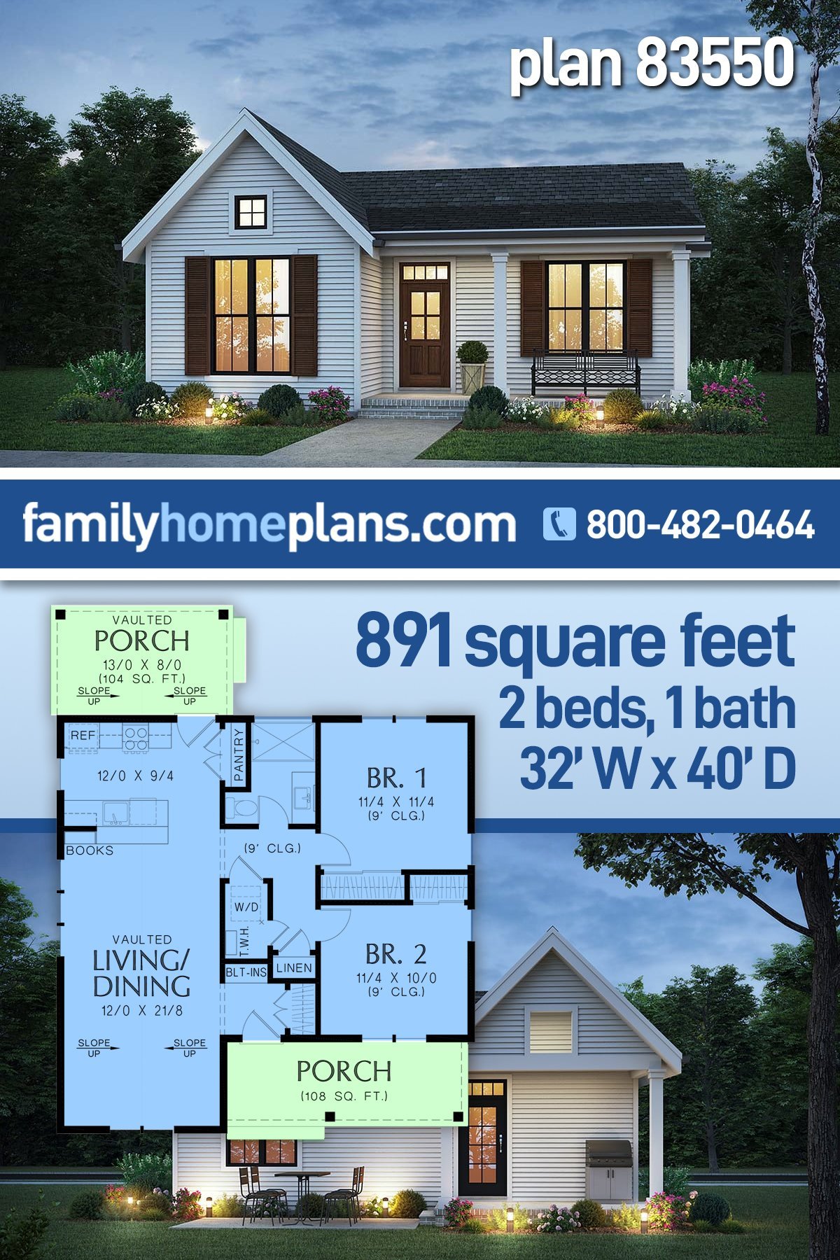 House Plan 83550
