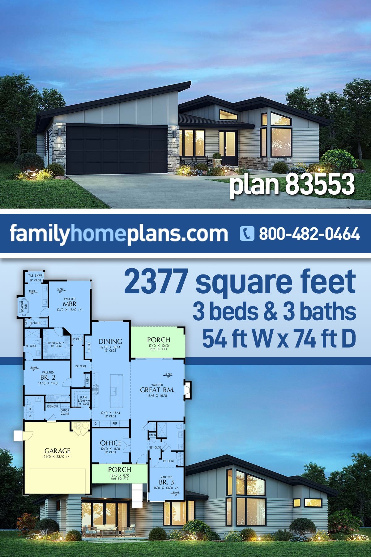 House Plan 83553