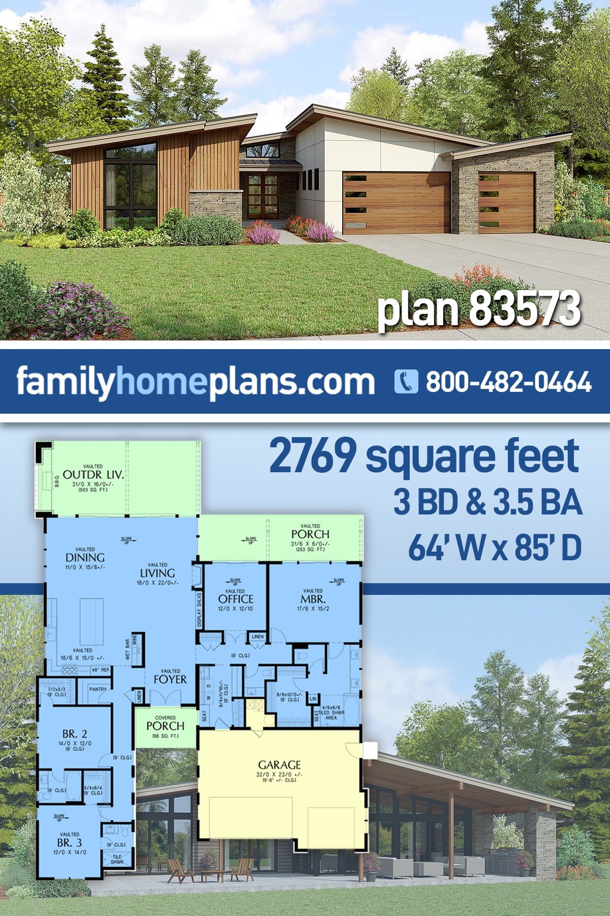 House Plan 83573